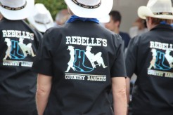 Les Rebelle's groupe de country danse à la Saint-Fiacre